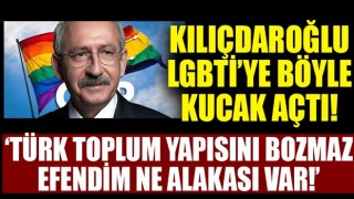 Kılıçdaroğlu'ndan LGBTİ cevabı