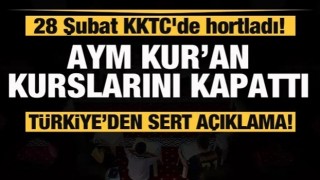 KKTC'de Kur'an kursları kapatıldı! Türkiye'den sert tepki!