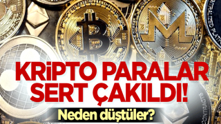 Kripto paralar sert çakıldı! Neden düştüler?