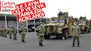 Mayıs celbi askerlik yerleri açıklandı