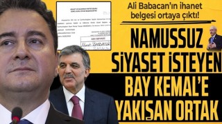 Ali Babacan'ın Başkan Erdoğan’a Cumhurbaşkanı adayı olması için 2. sırada imza verdiği ortaya çıktı