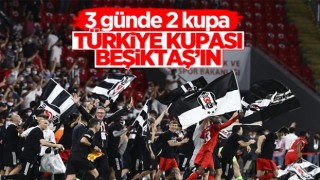 Beşiktaş Türkiye Kupası finalinde Antalyaspor'u mağlup etti