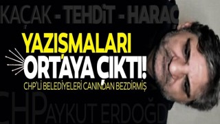 CHP'li Aykut Erdoğdu CHP'li belediyeleri haraca bağlamış! Yazışmaları ortaya çıktı