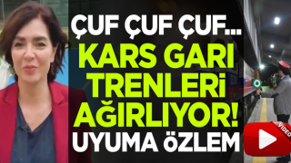 Çin'e gidecek trenler Kars Garı'na ulaştı, gözler Özlem Gürses'i arıyor!