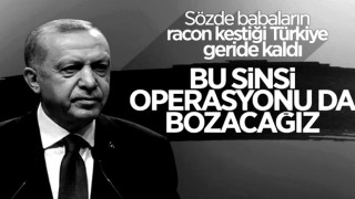 Cumhurbaşkanı Erdoğan: Sinsi operasyonu akamete uğratacağız