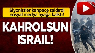 İsrail kahpece saldırdı, sosyal medya ayağa kalktı: Kahrolsun İsrail