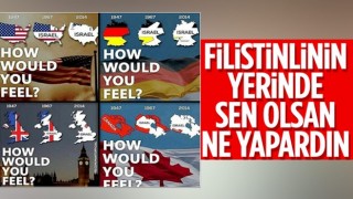 İsrail'i destekleyenlere zor soru: Ülken Filistin gibi işgal edilse ne hissederdin