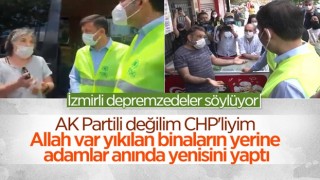 İzmir'de CHP’li vatandaşlar, Murat Kurum’a konutlardan dolayı teşekkür etti