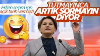 Meral Akşener: Erken seçim ile ilgili öngörüm yok