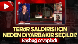 Terör saldırısı için neden Diyarbakır seçildi? Başbuğ cevapladı