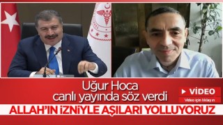 Uğur Şahin ile Fahrettin Koca'dan Biontech aşısıyla ilgili ortak açıklama