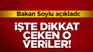 Bakan Soylu uyuşturucu operasyonlarına ilişkin dikkat çeken verileri paylaştı!