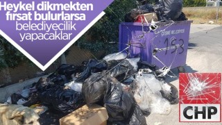 CHP'nin yönetimindeki Çeşme'de 'çöp krizi'