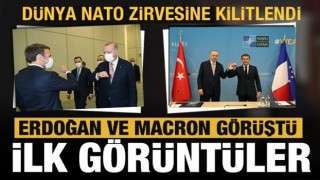 Cumhurbaşkanı Erdoğan NATO Karargahı'nda! Kritik Biden ve Macron detayı...