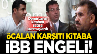 Demirtaş'ın kitabını satan İBB, Öcalan'ı eleştiren kitabın reklamını engelledi!