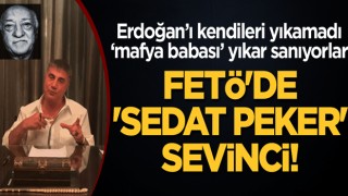 FETÖ'de 'Sedat Peker' sevinci!