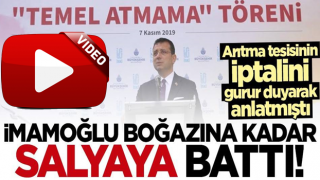 Gurur duyarak iptal etmişti... Ekrem boğazına kadar salyaya battı