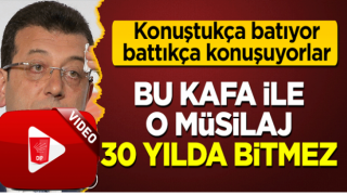 Konuştukça batıyor, battıkça konuşuyorlar! İBB bu kafayla o Müsilajı 30 yılda bitiremez!