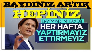 Meral Akşener Kanal İstanbul'a destek verenlere seslendi: Bizden kapik işlemez