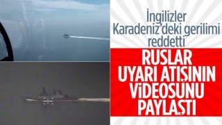 Rusya'dan İngiliz savaş gemisine uyarı ateşi