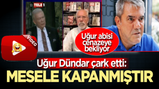 Uğur Dündar çark etti: Mesele kapanmıştır