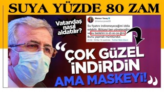 Vatandaş nasıl aldatılır? İşte suya yüzde 80 zam yapan Mansur Yavaş'ın iki yüzlülüğü