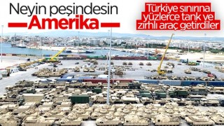 ABD, Dedeağaç’a yüzlerce tank ve zırhlı araç sevkiyatı gerçekleştirdi