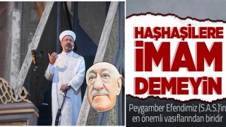 Ali Erbaş: İmam isminin FETÖ'nün temsilcileri için kullanılması kabul edilemez