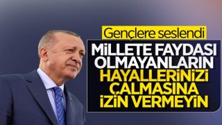 Cumhurbaşkanı Erdoğan, 'Türkiye Gençlik Zirvesi' programına katıldı