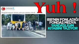 Cumhuriyet gazetesinin güldüren otobüs arızası haberi