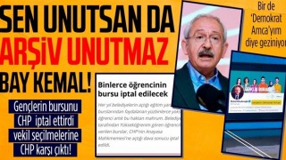 'Demokrat Amca'cılık oynayan Kılıçdaroğlu unutsa da arşiv unutmaz: Gençlerin bursu iptal edildi, vekil seçilmelerine karşı çıkıldı