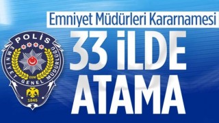 Emniyet Müdürleri Kararnamesi Resim Gazete'de