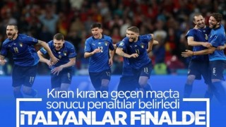 EURO 2020'de İspanya'yı penaltılarda eleyen İtalya finalde