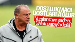 Fatih Terim: Dostluk maçları dostlarladır