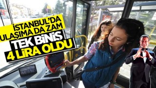 İstanbul'da toplu ulaşıma yüzde 15 zam yapıldı