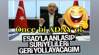 Kemal Kılıçdaroğlu: Suriyelileri ülkesine göndereceğiz