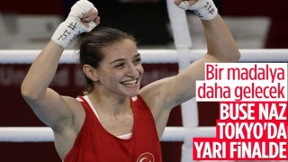 Buse Naz Çakıroğlu Tokyo'da yarı finalde