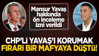 CHP'li Mansur Yavaş'ı korumak firari mafya elebaşısı Sedat Peker'e düştü! Öve öve bitiremedi