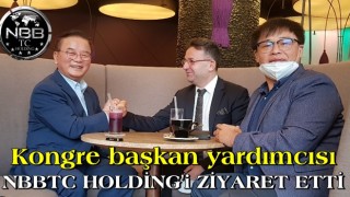 Kongre başkan yardımcısı Jeong,NBB TC Holding'i ziyaret etti.