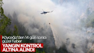 Muğla Köyceğiz yangını kontrol altına alındı