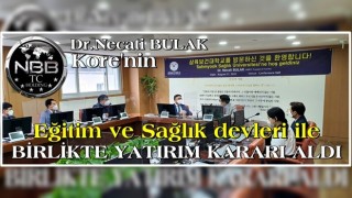 NBBTC'den Kore'nin Sağlık Ve Eğitim devleri SAHMYOOK ve GOOD WİLL EDU ile İşbirliği anlaşması