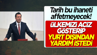 Tarih bu ihaneti affetmeyecek! CHP'li Alban ülkemizi aciz gösterip yurt dışından yardım istedi