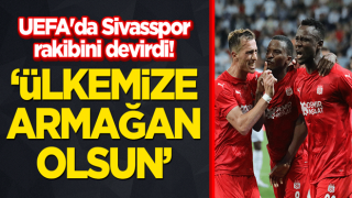 UEFA'da Sivasspor rakibini devirdi! "Ülkemize armağan olsun"