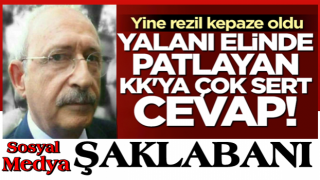 Yalanı ortaya çıkan Kılıçdaroğlu'na çok sert cevap