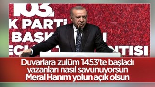 Cumhurbaşkanı Erdoğan, AK Parti Rize İl Danışma Toplantısı'nda