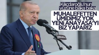 Cumhurbaşkanı Erdoğan, yeni adli yıl açılış töreninde