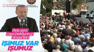 Cumhurbaşkanı Erdoğan'dan çay teklifine yanıt: İşumuz var