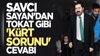 Savcı Sayan'dan tokat gibi 'Kürt sorunu' cevabı