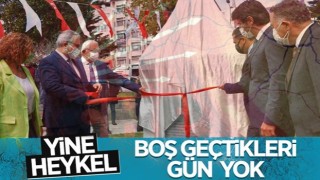 Zonguldak'ta İsmet İnönü'nün adı verilen park ve büst açıldı