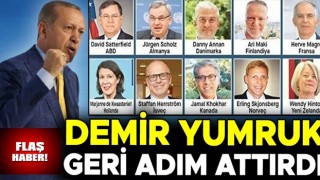 10 ülke büyükelçisi Erdoğan’ın kararı sonrası geri adım attı!